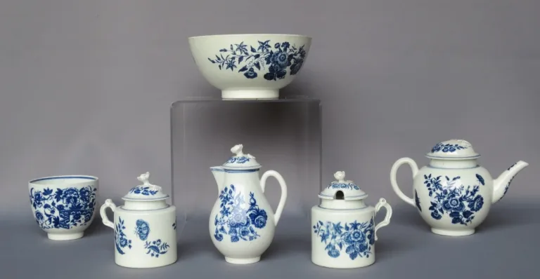 Porcelaines de Caughley XVIIIe siècle
