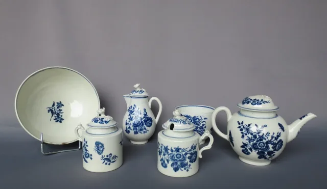Porcelaines de Caughley XVIIIe siècle
