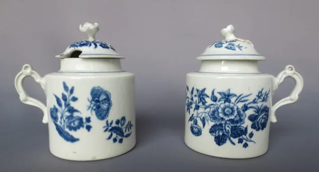 Porcelaines de Caughley XVIIIe siècle