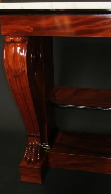 FRENCH EMPIRE PERIOD CONSOLE TABLE