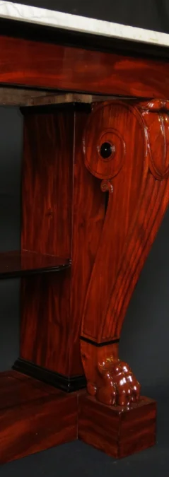 FRENCH EMPIRE PERIOD CONSOLE TABLE