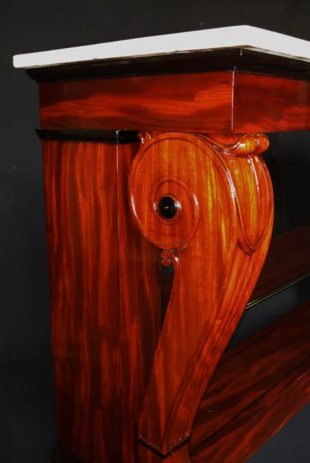 FRENCH EMPIRE PERIOD CONSOLE TABLE