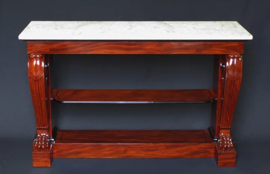FRENCH EMPIRE PERIOD CONSOLE TABLE