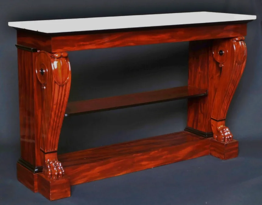 FRENCH EMPIRE PERIOD CONSOLE TABLE