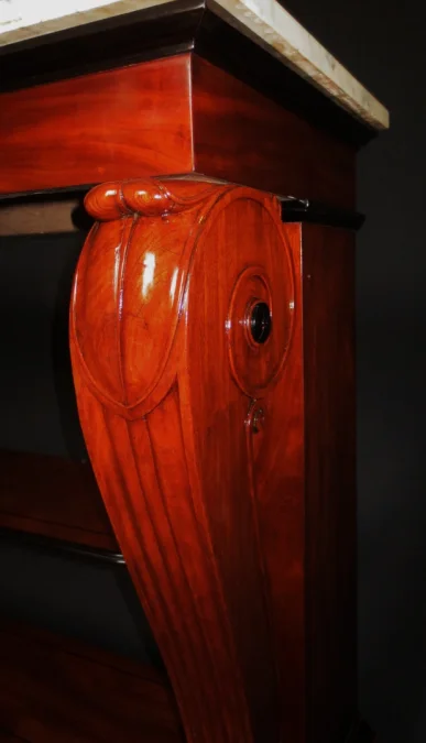 FRENCH EMPIRE PERIOD CONSOLE TABLE