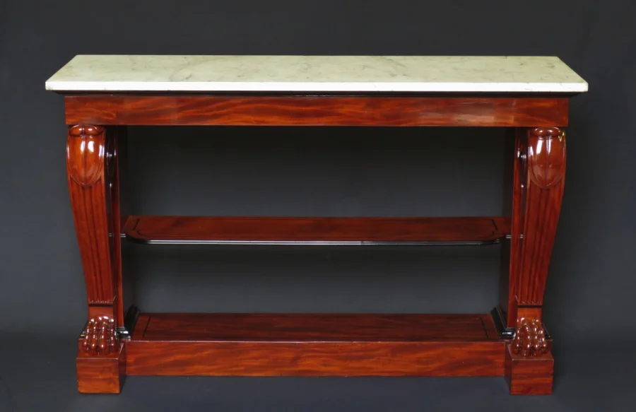 FRENCH EMPIRE PERIOD CONSOLE TABLE