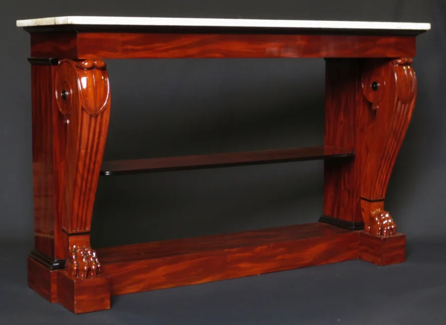 FRENCH EMPIRE PERIOD CONSOLE TABLE