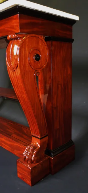 FRENCH EMPIRE PERIOD CONSOLE TABLE