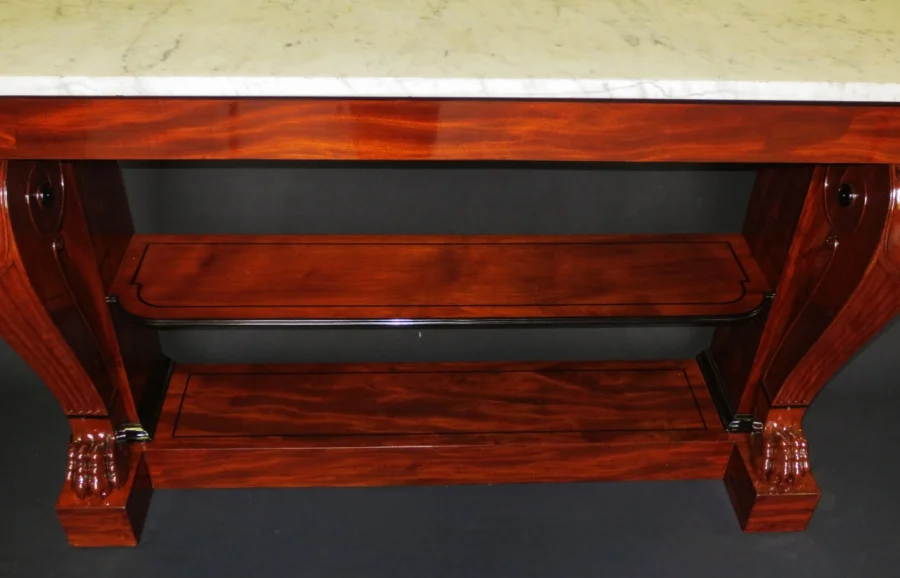 FRENCH EMPIRE PERIOD CONSOLE TABLE