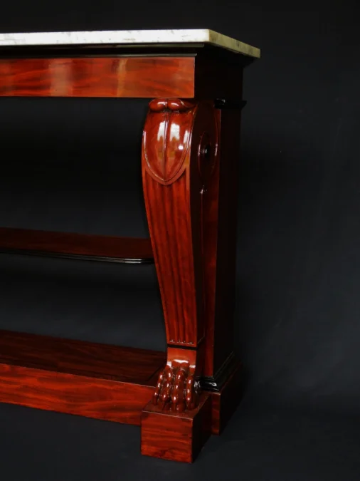 FRENCH EMPIRE PERIOD CONSOLE TABLE