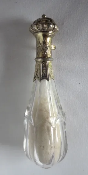 CHARLES X PERIOD SMELLING SALTS BOTTLE
