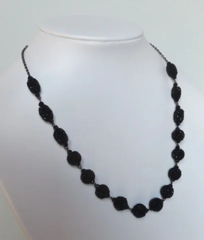 NAPOLEIÓN III PERÍODO JADE NECKLACE