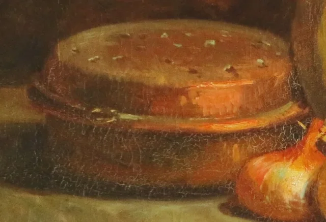 Nature morte signée C.Bernard.