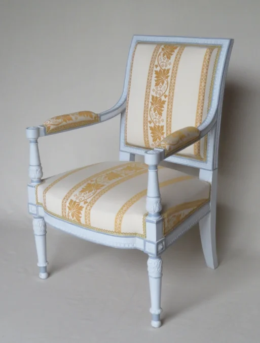 PAIR OF DIRECTOIRE PERIOD ARMCHAIRS.