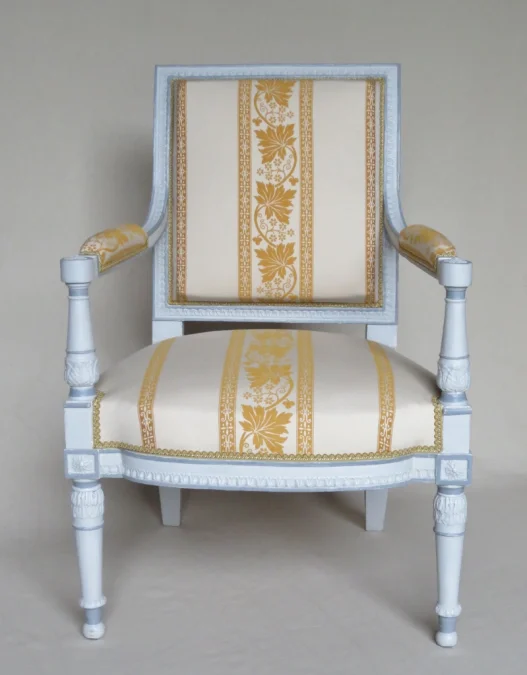 PAIR OF DIRECTOIRE PERIOD ARMCHAIRS.