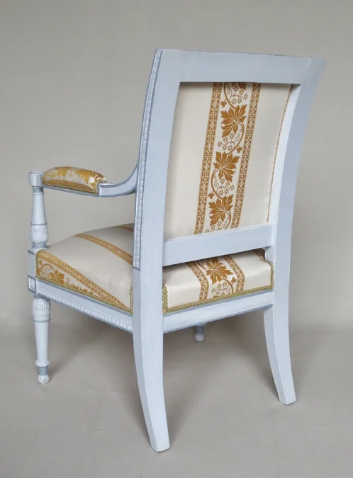 PAIR OF DIRECTOIRE PERIOD ARMCHAIRS.