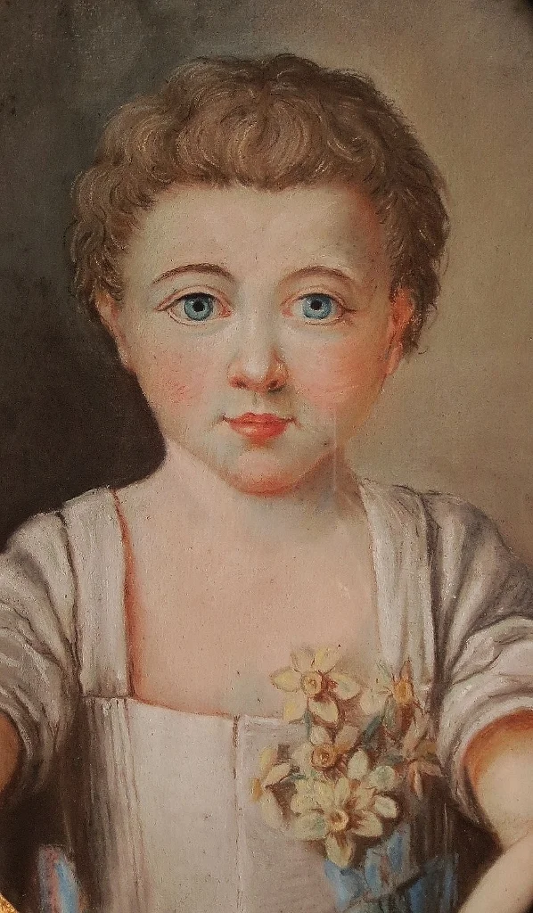 LOUIS XV PERIODO PASTEL RETRATO