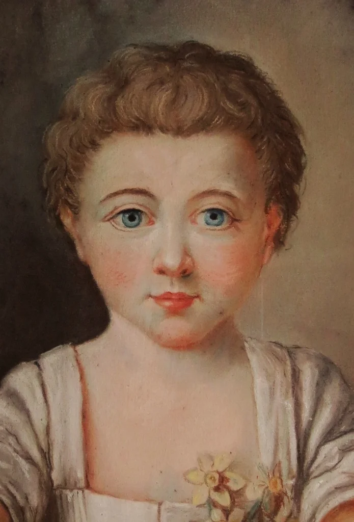 LOUIS XV PERIODO PASTEL RETRATO