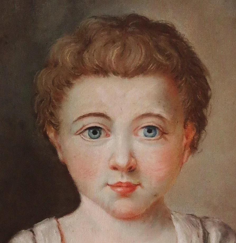 LOUIS XV PERIODO PASTEL RETRATO