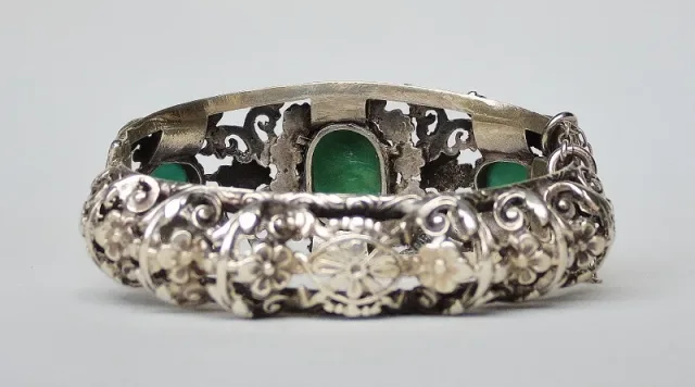SILBERARMBAND AUS DEM 19. JAHRHUNDERT