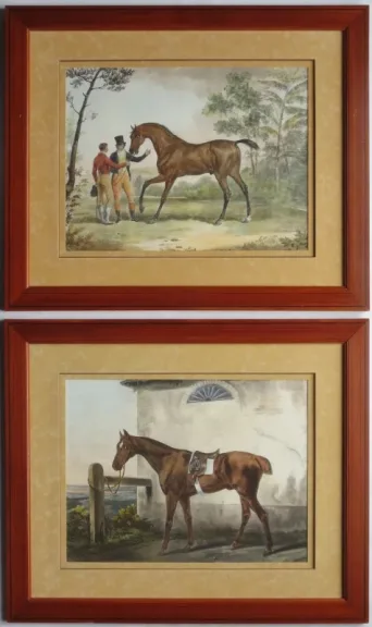 PAIR OF PRINTS