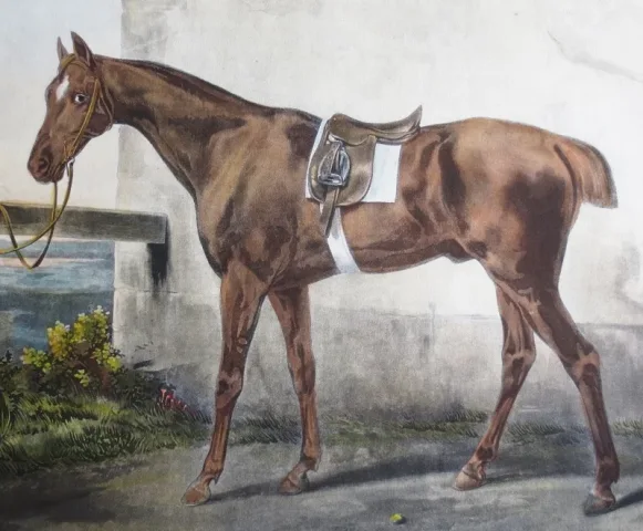Paire de gravures de Jazet d'aprés Carle Vernet.