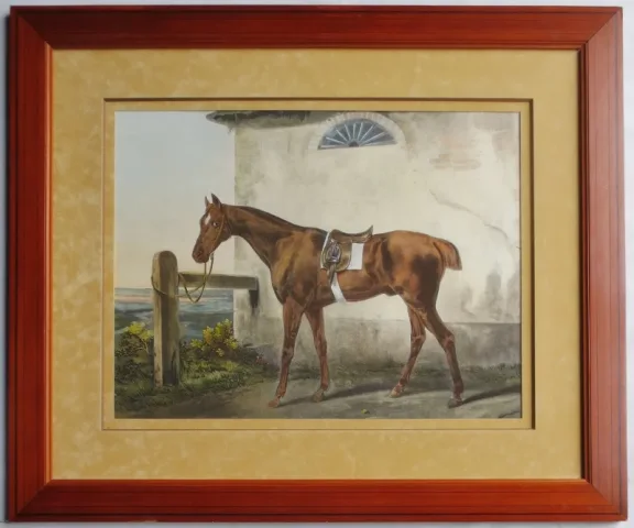 Paire de gravures de Jazet d'aprés Carle Vernet.