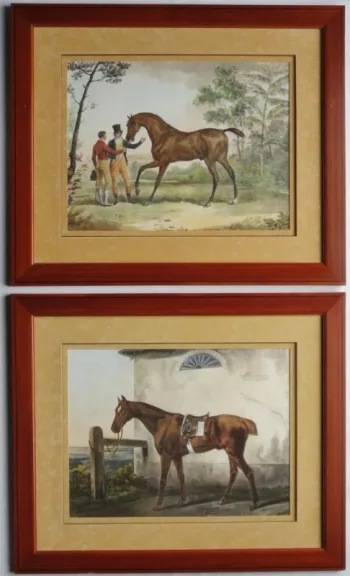 PAIR OF PRINTS