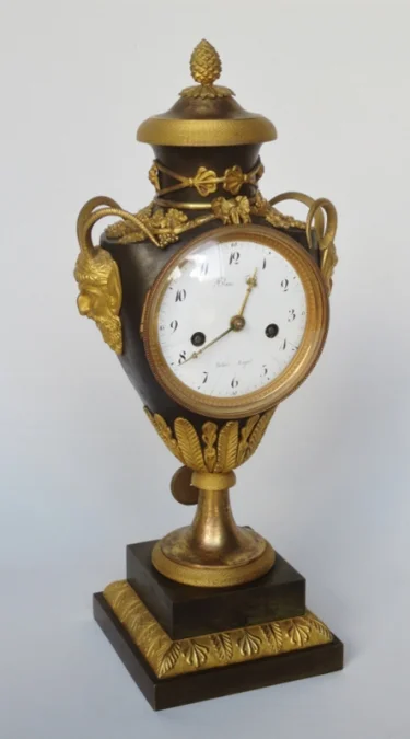 FRENCH EMPIRE PERIOD CLOCK