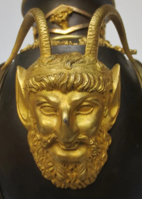 FRENCH EMPIRE PERIOD CLOCK