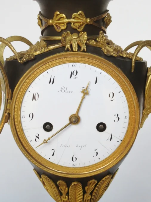 FRENCH EMPIRE PERIOD CLOCK