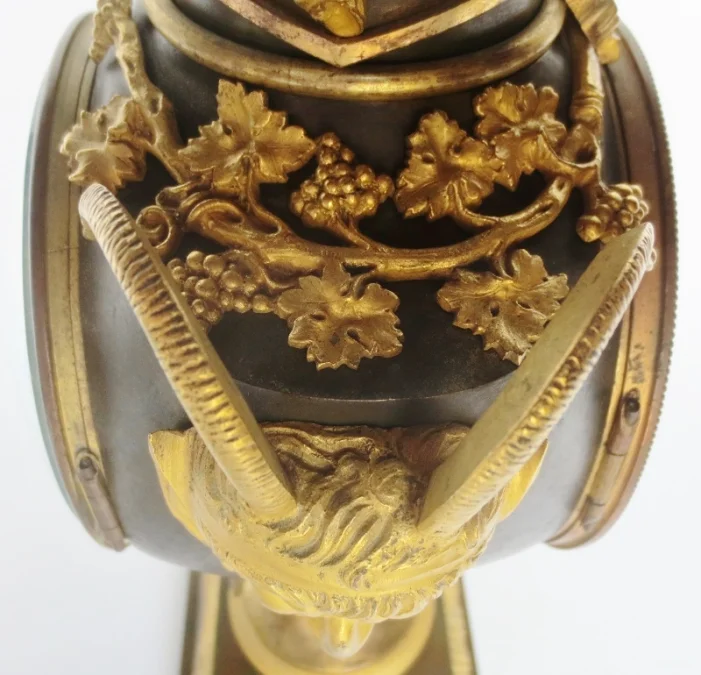 FRENCH EMPIRE PERIOD CLOCK