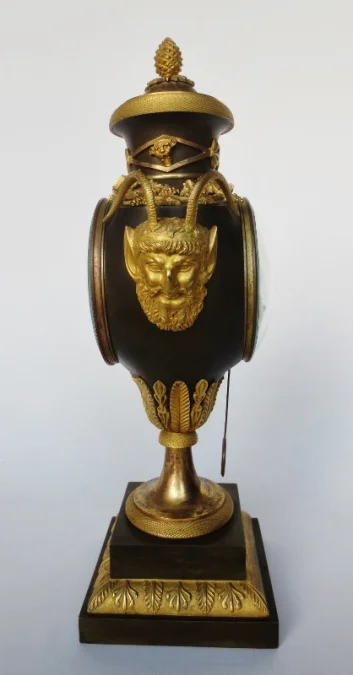 FRENCH EMPIRE PERIOD CLOCK