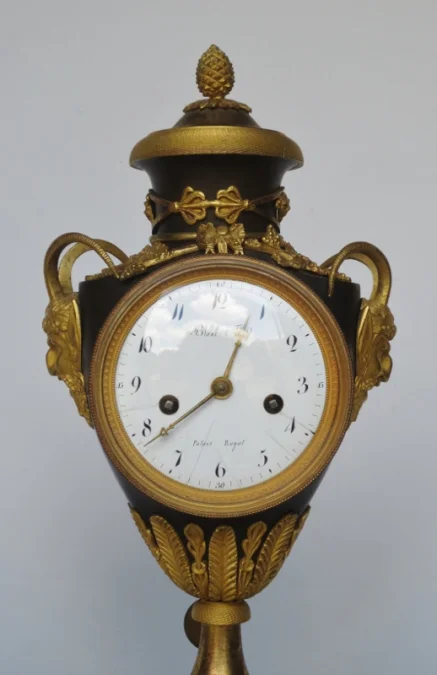 FRENCH EMPIRE PERIOD CLOCK