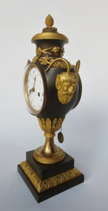 FRENCH EMPIRE PERIOD CLOCK
