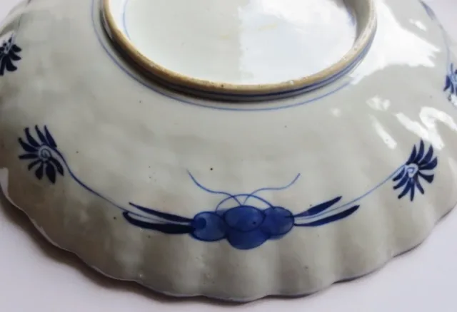 Plat Imari XIXe siècle.