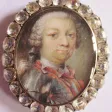Miniature sur vélin époque Louis XV.