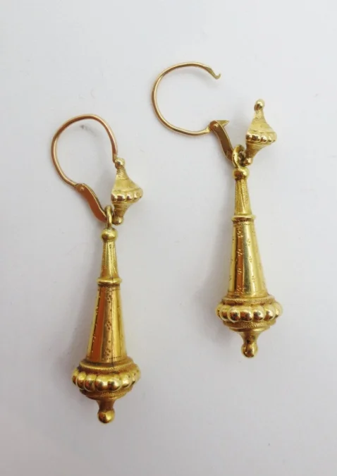 19th CENTURY EARRINGS