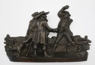 BRONZE HOHE RELIEF
