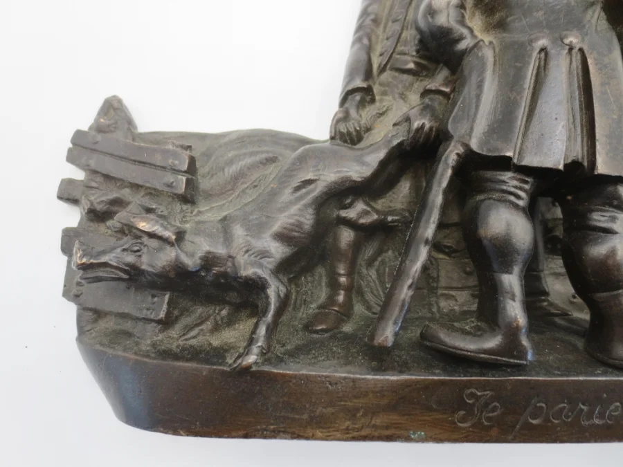 BRONZE HOHE RELIEF