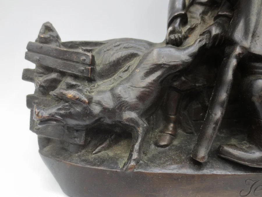 BRONZE HOHE RELIEF