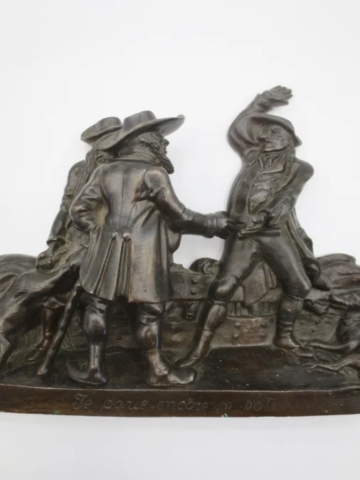 BRONZE HOHE RELIEF
