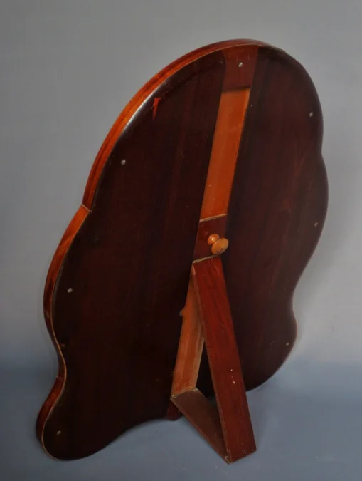 Miroir à poser en bois de rose.