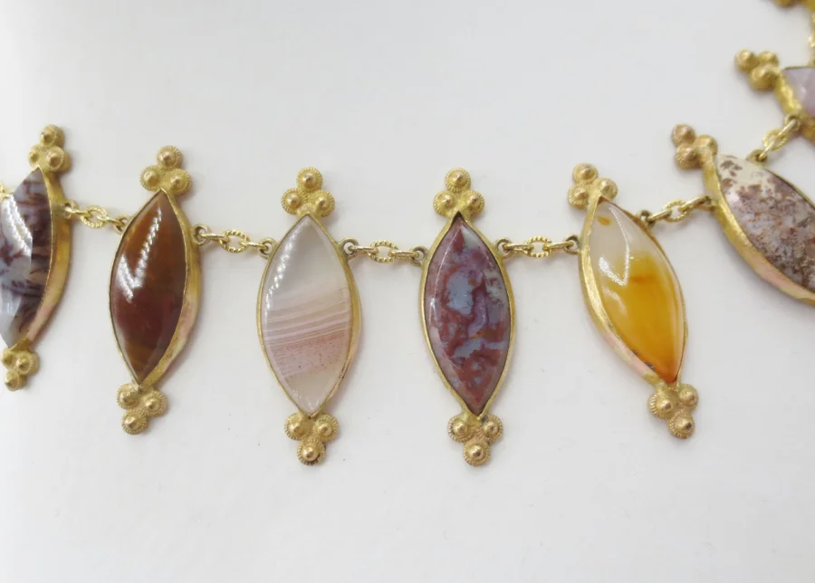 Collier époque Restauration.