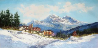 LANDSCAPE signed De Biasy.