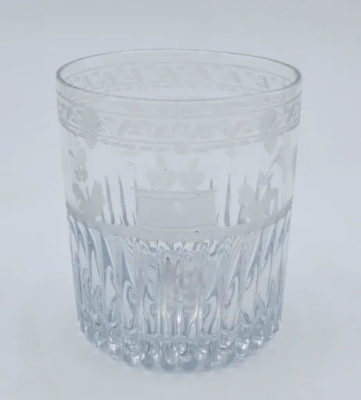 Verre début du XIXe siècle.