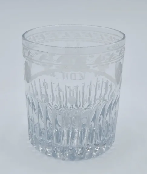 Verre début du XIXe siècle.