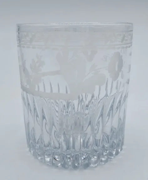 Verre début du XIXe siècle.