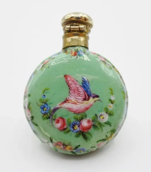 RESTAURIERUNGSZEIT RIECHSALZ FLASCHE