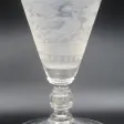 Verre de bohème, XVIIIe siècle.